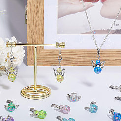 Angel Acrylic & Alloy Pendant Decorations&nbsp;HJEW-AB00682