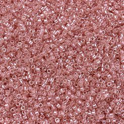 MIYUKIデリカビーズ  シリンダー  日本製シードビーズ  11/0  （db1481)透明なmonの光沢  1.3x1.6mm  穴：0.8mm  約10000個/袋  50 G /袋&nbsp;SEED-X0054-DB1481