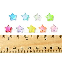 90Pcs 9 Colors Eco-Friendly Transparent Acrylic Beads&nbsp;TACR-FS0001-63