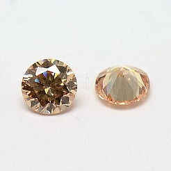 Cubic Zirconia Cabochons&nbsp;ZIRC-M002-8mm-001
