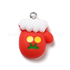 Christmas Opaque Resin Pendants&nbsp;RESI-G043-A01