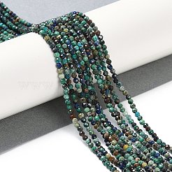 Natural Chrysocolla and Lapis Lazuli Beads Strands&nbsp;G-P542-A03-02