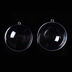 Openable Transparent Plastic Pendants&nbsp;CON-K007-06F