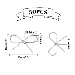 30Pcs 316 Stainless Steel Pendant&nbsp;STAS-DC0007-83