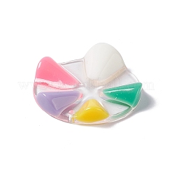 Transparent Resin Pendants&nbsp;RESI-E029-03B