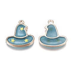 Alloy Enamel Pendants&nbsp;X-ENAM-WH0047-46A