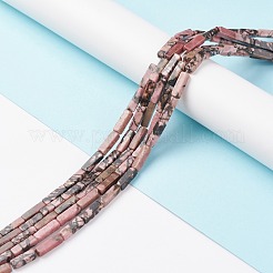Natural Rhodonite Beads Strands&nbsp;G-G837-25