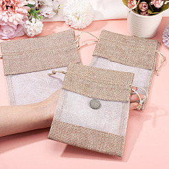 8Pcs 2 Styles Cotton Packing Pouches&nbsp;OP-TA0001-17B