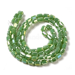 Electroplate Glass Beads Strands&nbsp;EGLA-D031-01