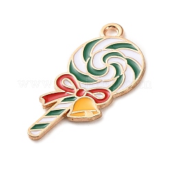 Alloy Enamel Pendants&nbsp;ENAM-B030-02G-10