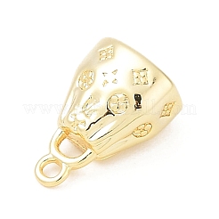 Brass Pendants&nbsp;KK-U054-01G-04