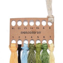 DIY Flower and Mountain Embroidery Kit&nbsp;DIY-O021-12A