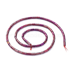 Electroplate Glass Beads Strands&nbsp;EGLA-K014-B-FP04