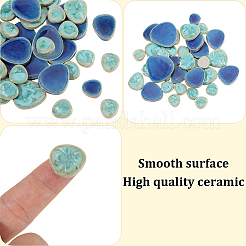 200g 2 Colors Porcelain Mosaic Tiles&nbsp;PORC-SP0001-15