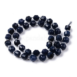 Dyed Natural Sapphire Beads Strands&nbsp;G-R482-01-8mm