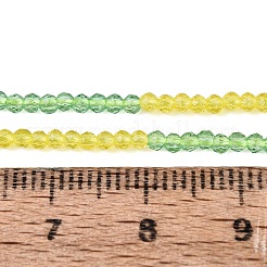 Transparent Glass Beads Strands&nbsp;GLAA-N074-01A-05