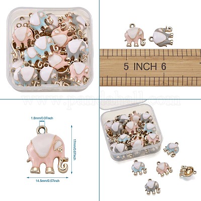 Alloy Enamel Pendants&nbsp;ENAM-TA0001-12-1