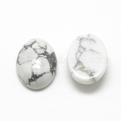 Natural Howlite Cabochons&nbsp;G-R415-14x10-29-1