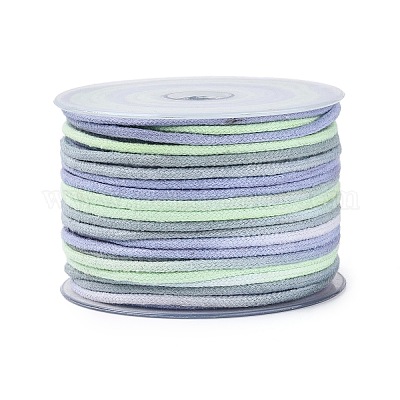 50M Segment Dyed Macrame Cotton Cord&nbsp;OCOR-Q060-01A-11-1