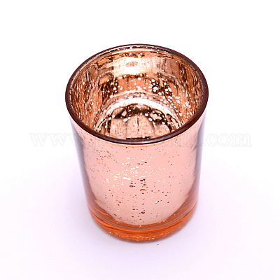 Plated Glass Candle Cups&nbsp;AJEW-WH0155-07B-1