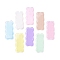 Acrylic Cabochons, DIY Hair Accessories, Rectangle, 53.5x24x4mm
