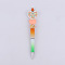 Plastic Ball-Point Pen, Beadable Pen, for DIY Personalized Pen, Book, 145mm