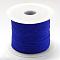 Braided Nylon Thread, Blue, 2mm, about 54.68 yards(50m)/roll