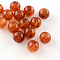 Round Imitation Gemstone Acrylic Beads, Chocolate, 12mm, Hole: 2mm, about 520pcs/500g