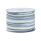 50M Segment Dyed Macrame Cotton Cord, Round Braided Rope, for Wall Hanging, Crafts, Gift Wrapping, Lilac, 3mm, about 54.68 Yards(50m)/Roll
