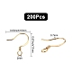 200Pcs Brass Earring Hooks&nbsp;KK-CN0001-35-2