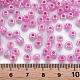 ガラスシードビーズ  セイロン  ラウンド  スミレ  6/0  4mm  穴：1.5mm  約4500個/ポンド&nbsp;SEED-A011-4mm-151-3
