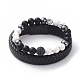 Unisex Stackable Bracelets Sets&nbsp;BJEW-JB04896-2