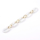 Transparent Acrylic & CCB Plastic Linking Cable Chains&nbsp;AJEW-JB00911-01-1