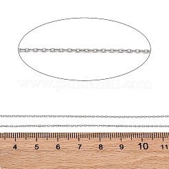 304ステンレススチールアズキチェーン  ハンダ付け  ステンレス鋼色  1mm&nbsp;CHS-M009-12P-01