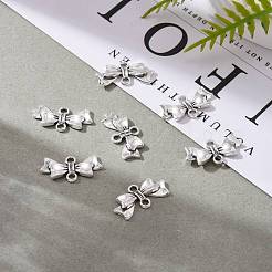 Bowknot Alloy Links connectors&nbsp;X-EA11930Y