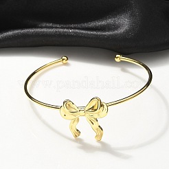 304 Stainless Steel Cuff Bangles&nbsp;BJEW-B107-01G
