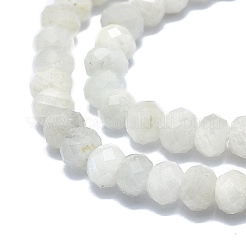 Natural Rainbow Moonstone Beads Strands&nbsp;G-F715-086