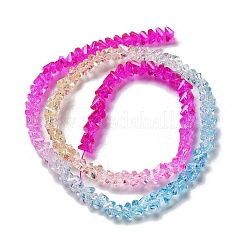 Transparent Glass Bead Strands&nbsp;GLAA-H023-03G