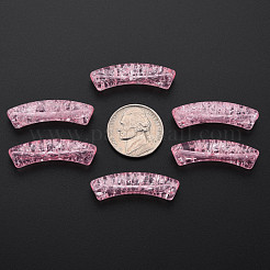 Transparent Crackle Acrylic Beads&nbsp;CACR-S009-001A-N26