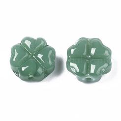 Spray Painted Glass Beads&nbsp;GLAA-N035-019-A01