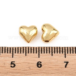Valentine's Day Brass Beads&nbsp;KK-H292-51C-G
