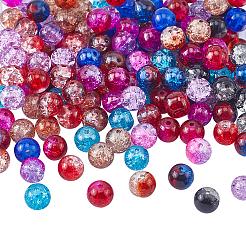Transparent Crackle Glass Beads&nbsp;CCG-PH0003-13