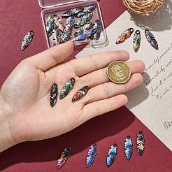 24Pcs 12 Colors Zinc Alloy Pendants&nbsp;FIND-CJ0005-14