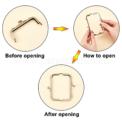 Iron Purse Frame Handle&nbsp;FIND-PH0001-86AB-A
