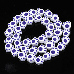 Handmade Polymer Clay Bead Strands&nbsp;CLAY-N011-008-01B
