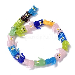 Handmade Lampwork Beads Strands&nbsp;LAMP-I022-18