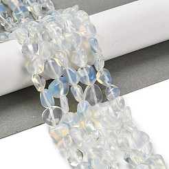 オパールビーズ連売り  ナゲット  タンブルストーン  7~13x4.5~10x4.5~10mm  穴：1.2mm  約44~46個/連  15.08~16.14インチ（38.3~41cm）&nbsp;G-P497-01E-26