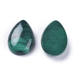 ナチュラルマラカイトカボション  ティアドロップ  14~15x10x4mm&nbsp;G-R476-03