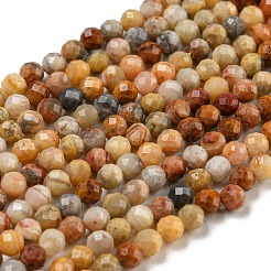 Natural Crazy Lace Agate Beads Strands&nbsp;G-A129-3mm-17