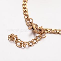 304 Stainless Steel ID Link Bracelets&nbsp;BJEW-K136-02